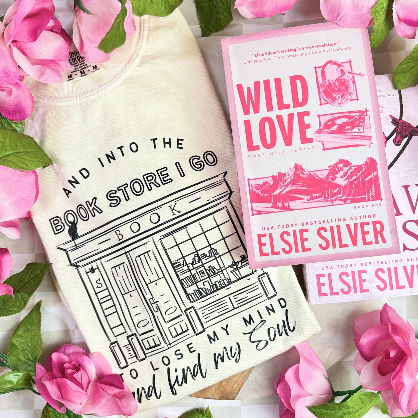 Into the Bookstore I Go Comfort Colors Boxy Cropped Shirt | Premium Heavyweight Bookish Top for Stylish Bookstore Adventures