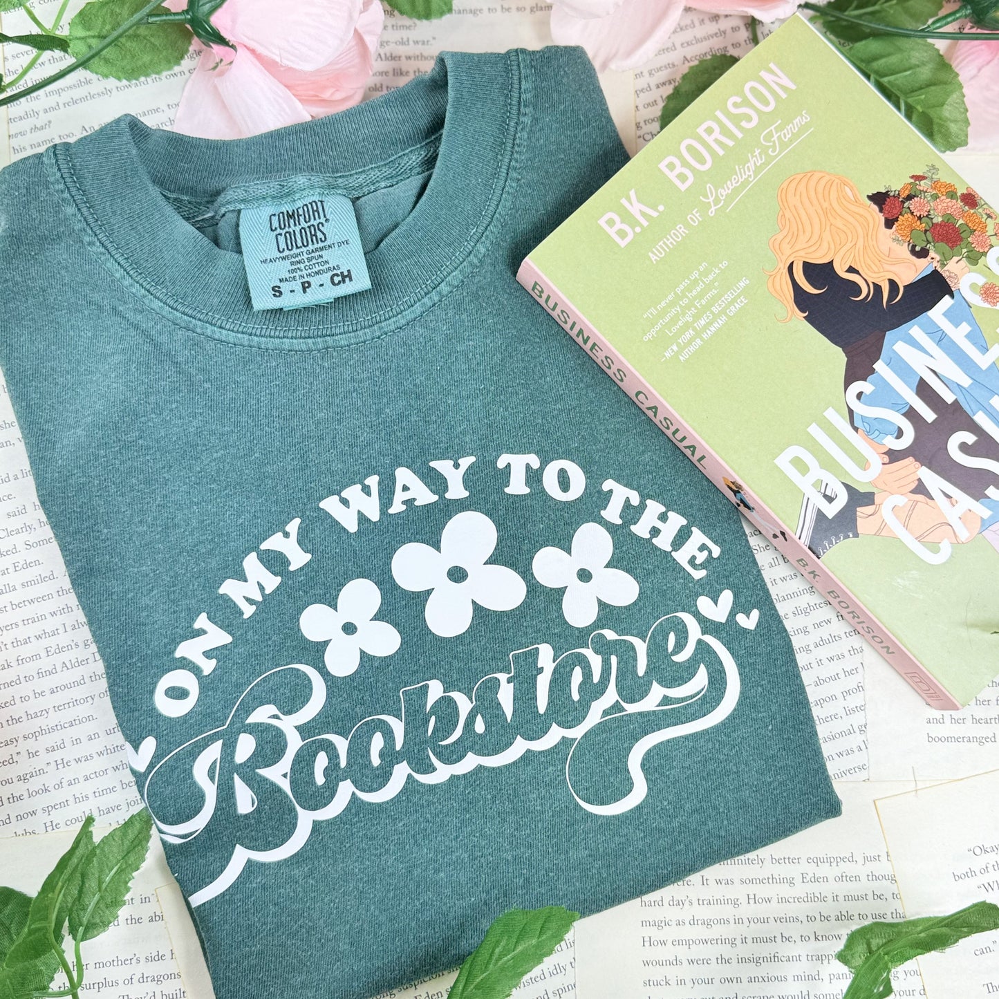 On My Way to the Bookstore Comfort Colors Shirt | Perfect for Bookstore Days