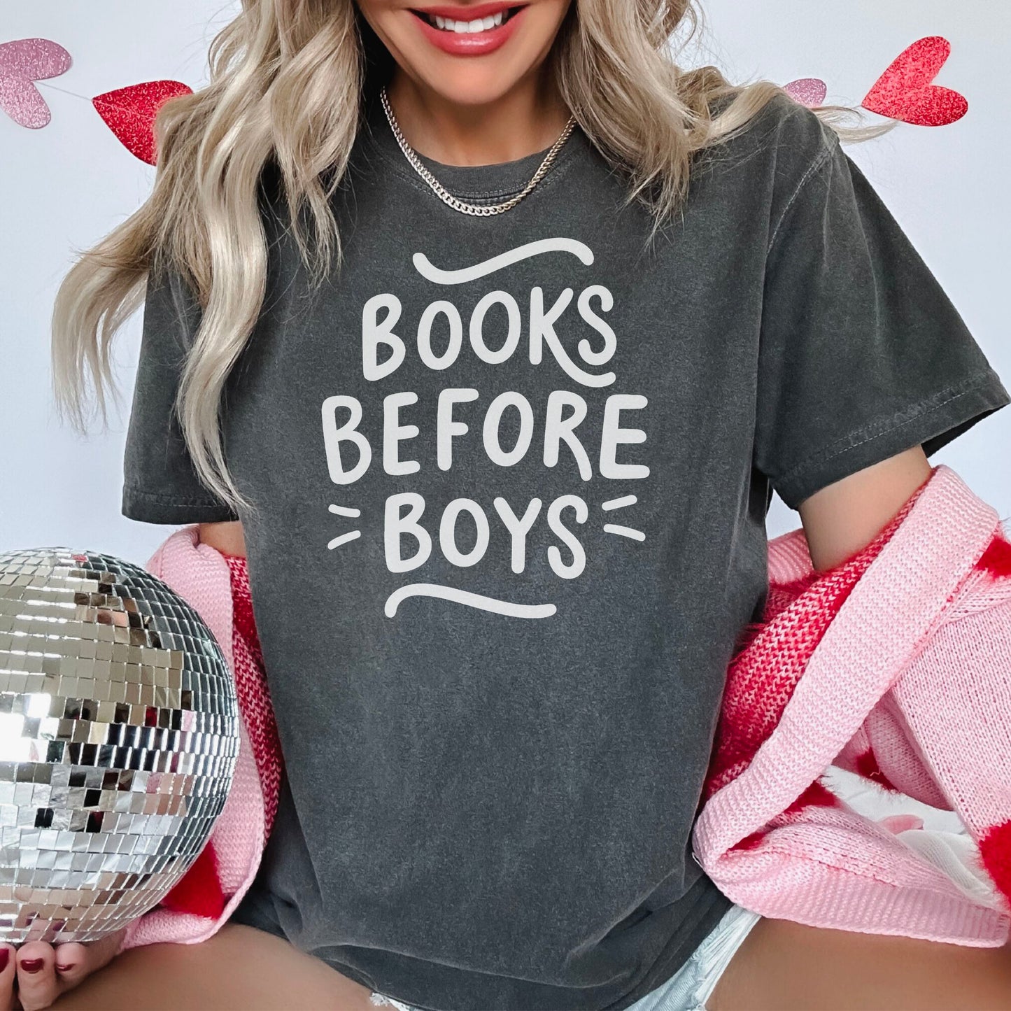 Books Before Boys Premium Shirt - Natalia’s Design Studio