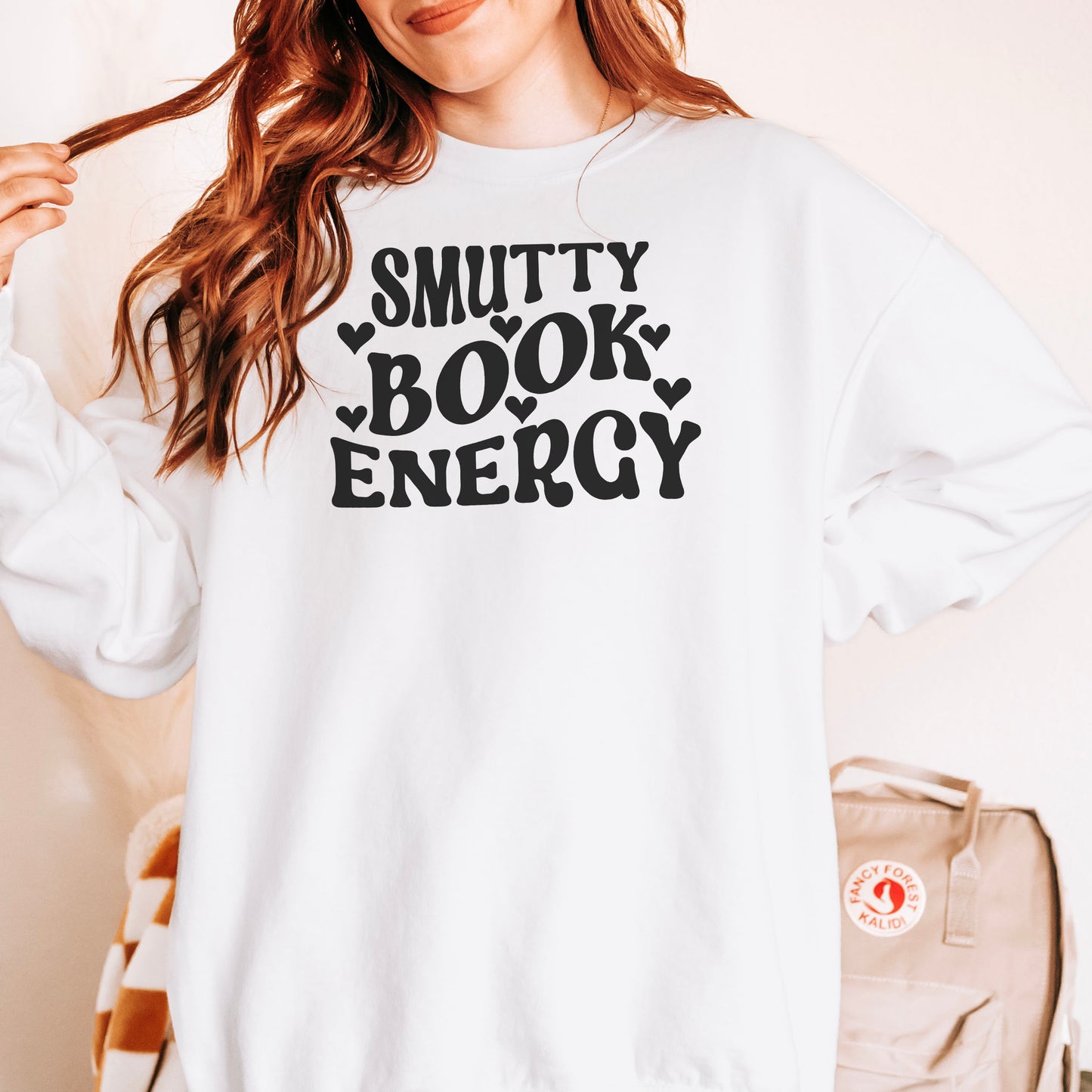 Smutty Book Energy Comfort Colors Sweatshirt