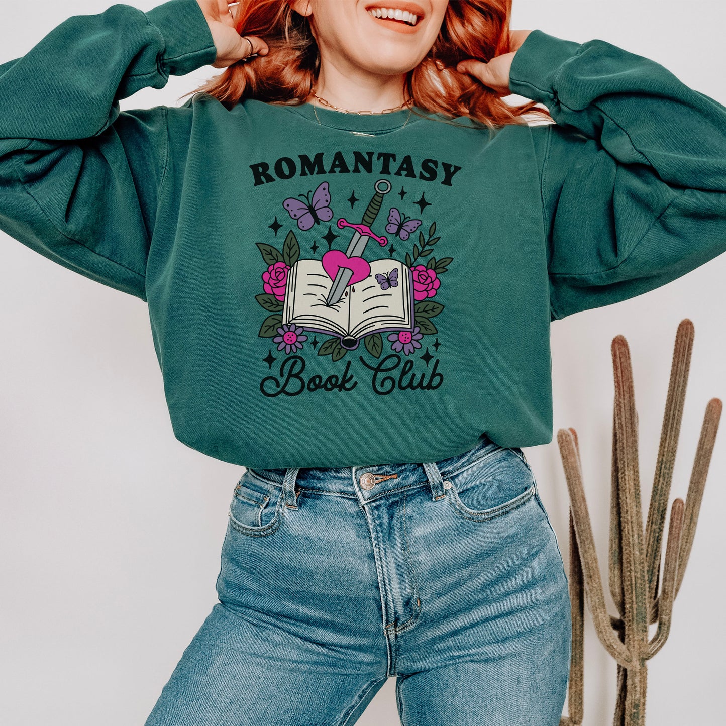Romantasy Book Club Comfort Colors Sweatshirt