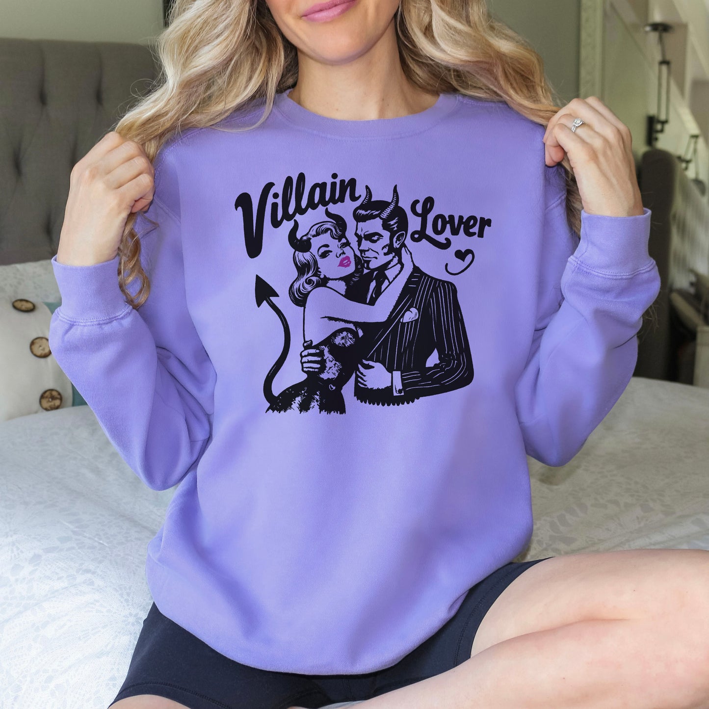 Villain Lover Premium Heavyweight Comfort Colors Sweatshirt