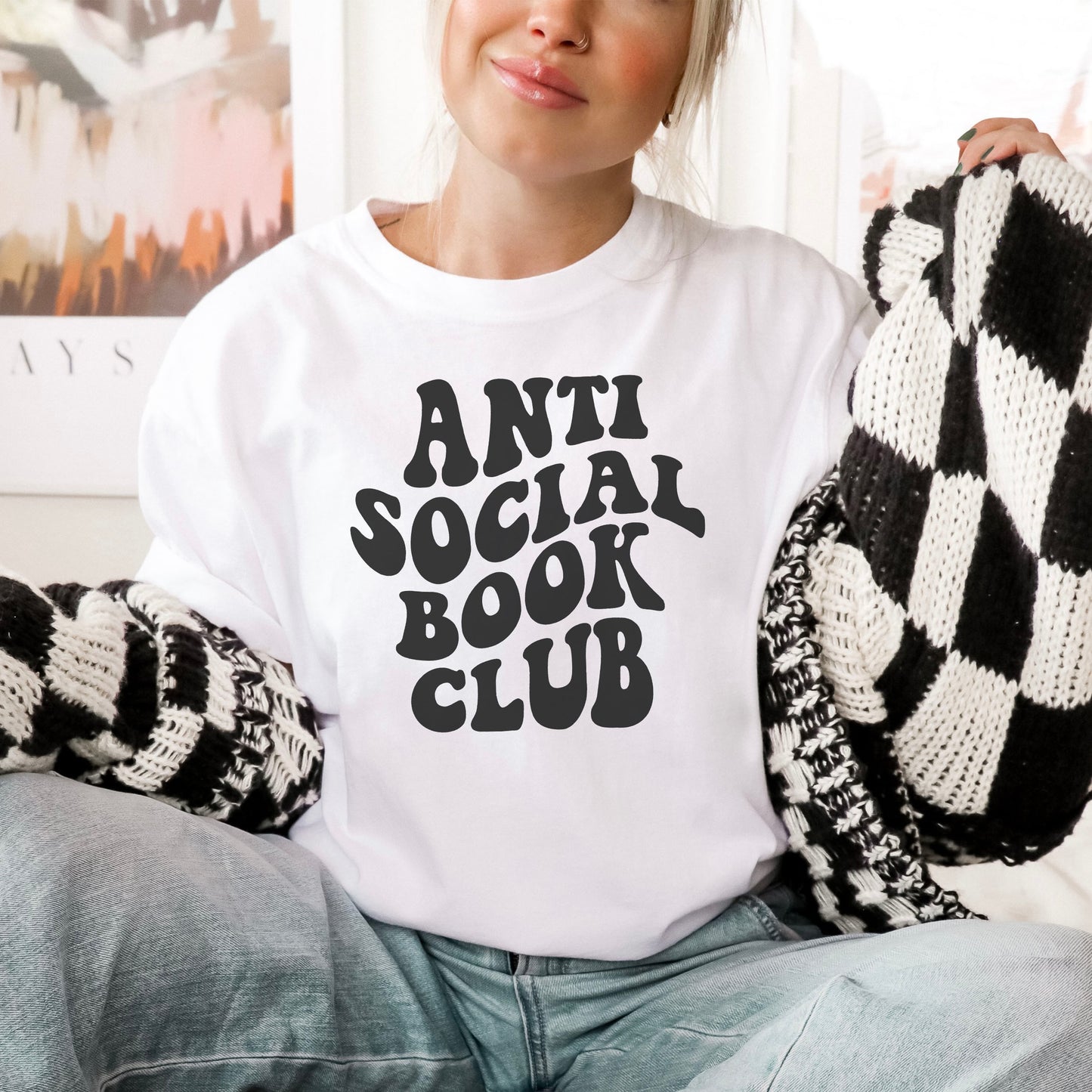 Anti Social Book Club Premium Shirt - Natalia’s Design Studio