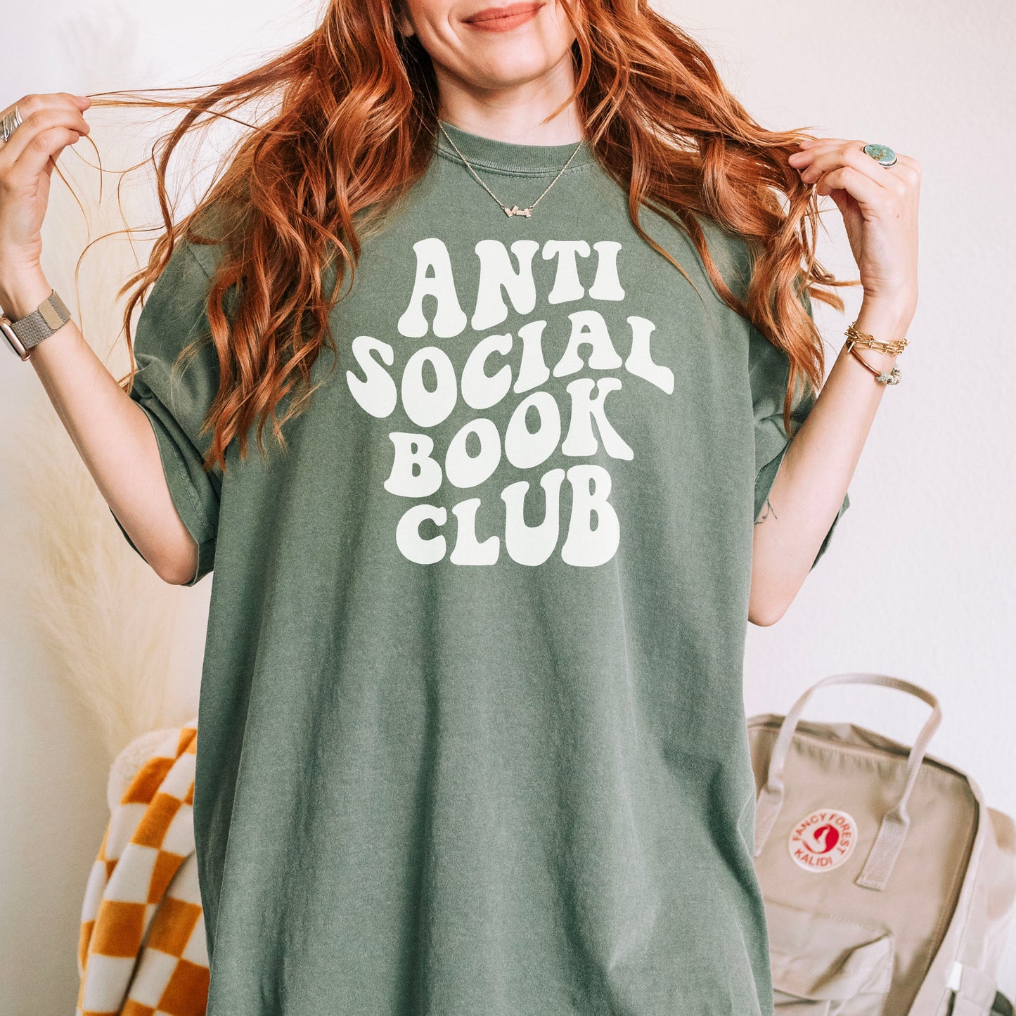Anti Social Book Club Premium Shirt - Natalia’s Design Studio