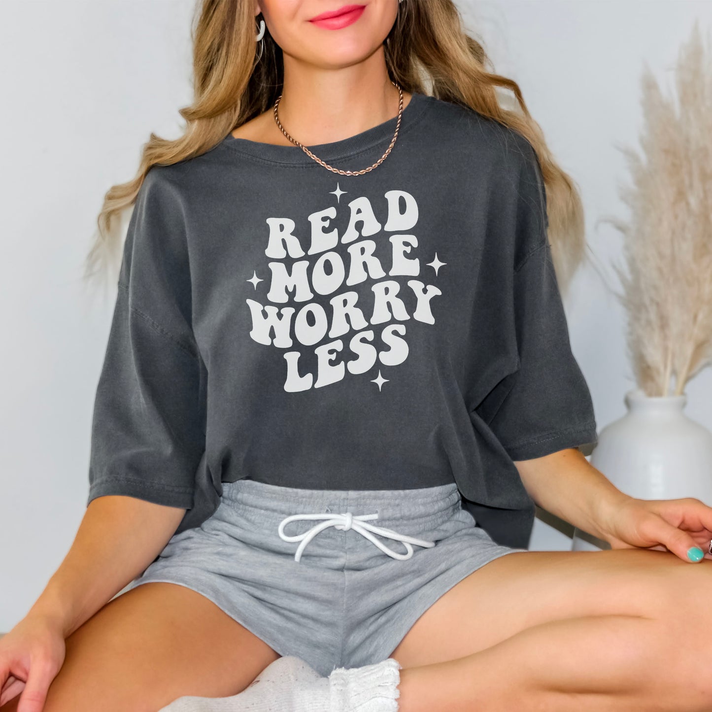 Read More Worry Less Premium Shirt - Natalia’s Design Studio
