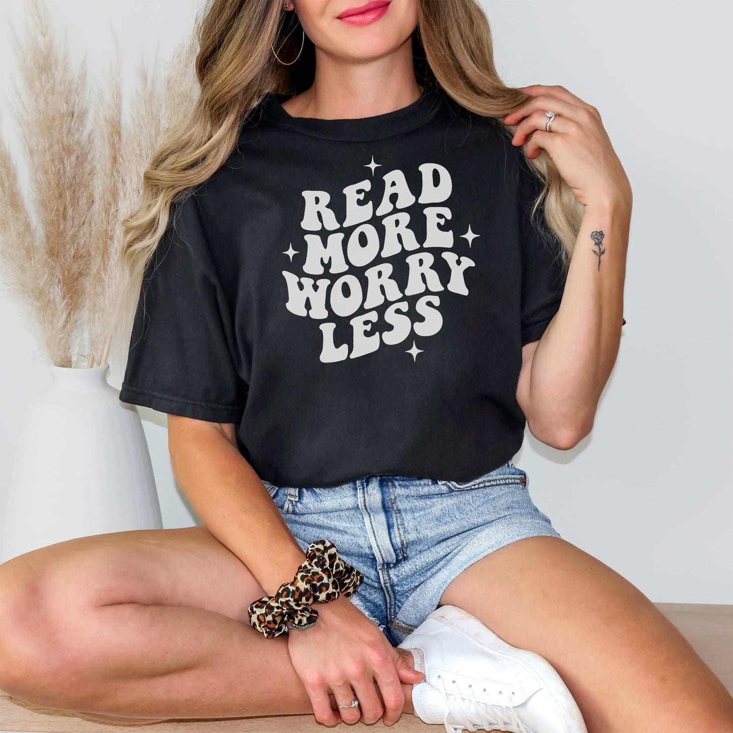 Read More Worry Less Premium Shirt - Natalia’s Design Studio