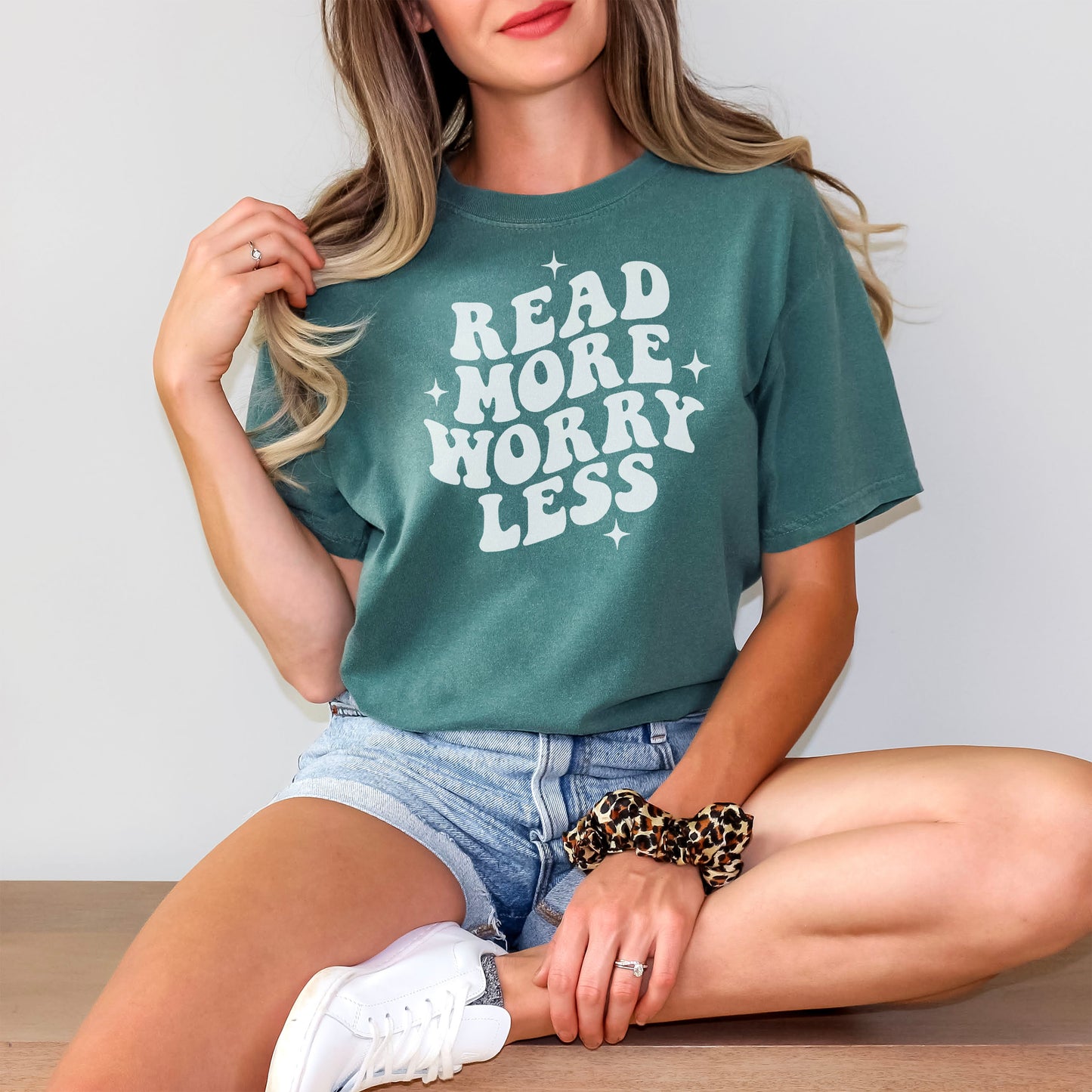 Read More Worry Less Premium Shirt - Natalia’s Design Studio
