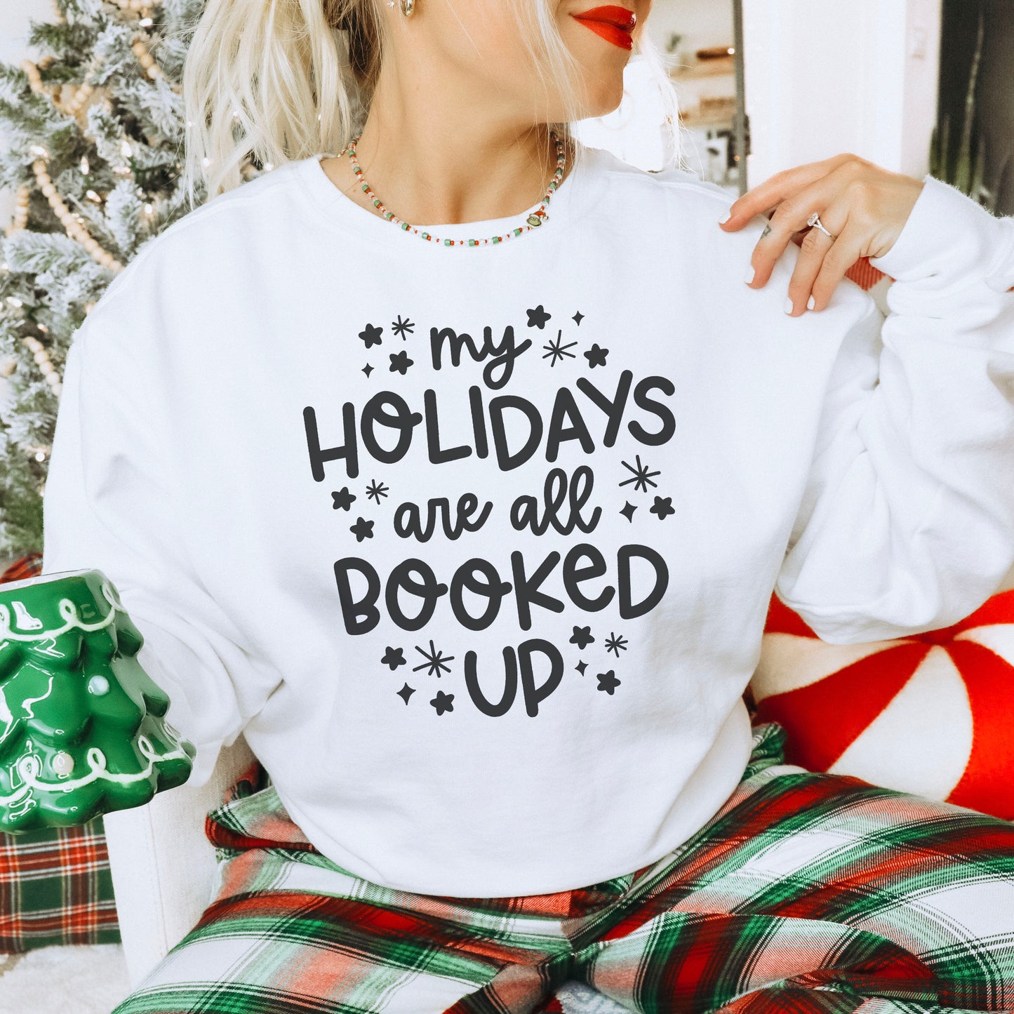 My Holidays are all Booked Premium Sweatshirt - Natalia’s Design Studio