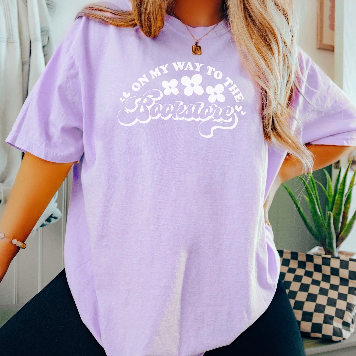 On My Way to the Bookstore Comfort Colors Shirt | Perfect for Bookstore Days