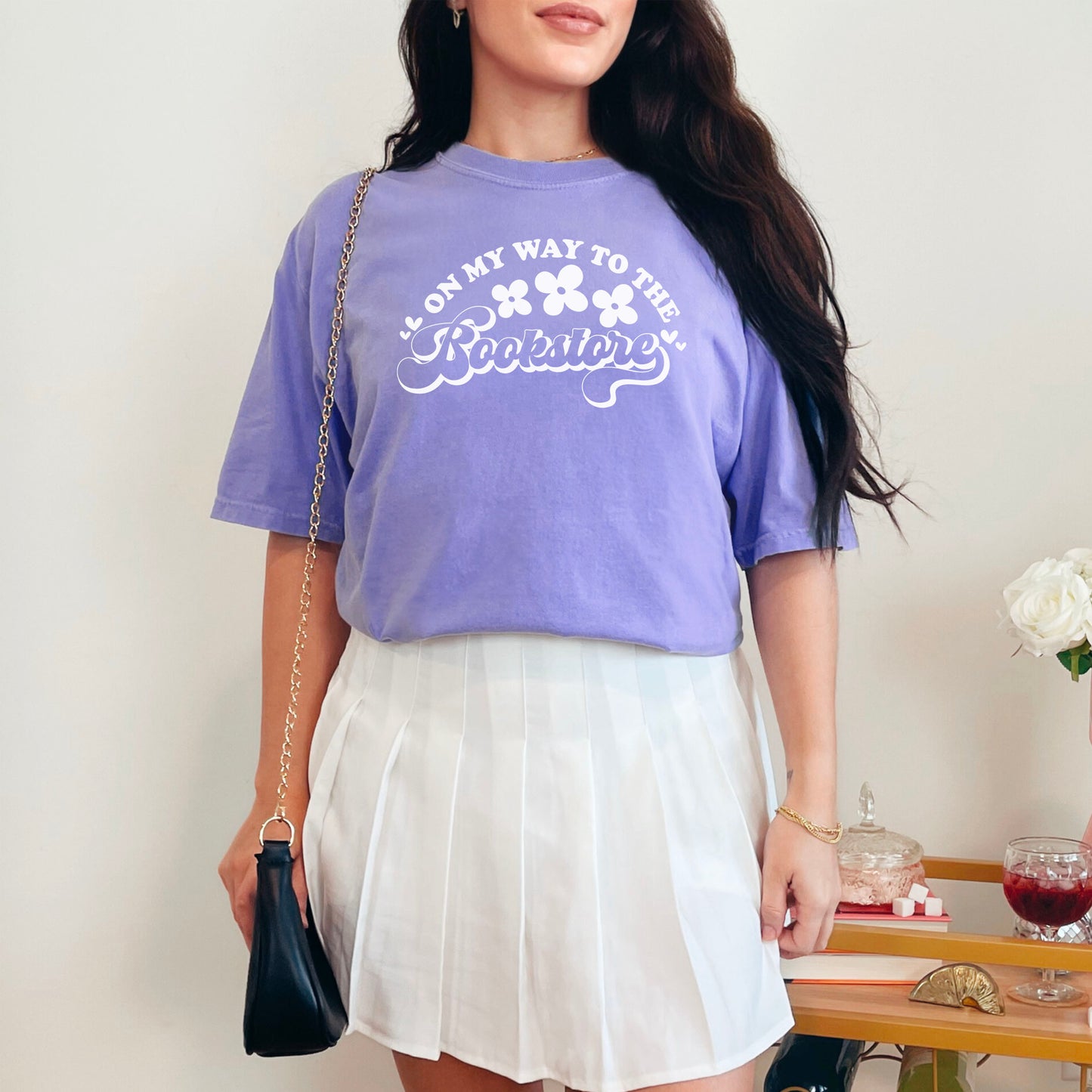 On My Way to the Bookstore Comfort Colors Shirt | Perfect for Bookstore Days