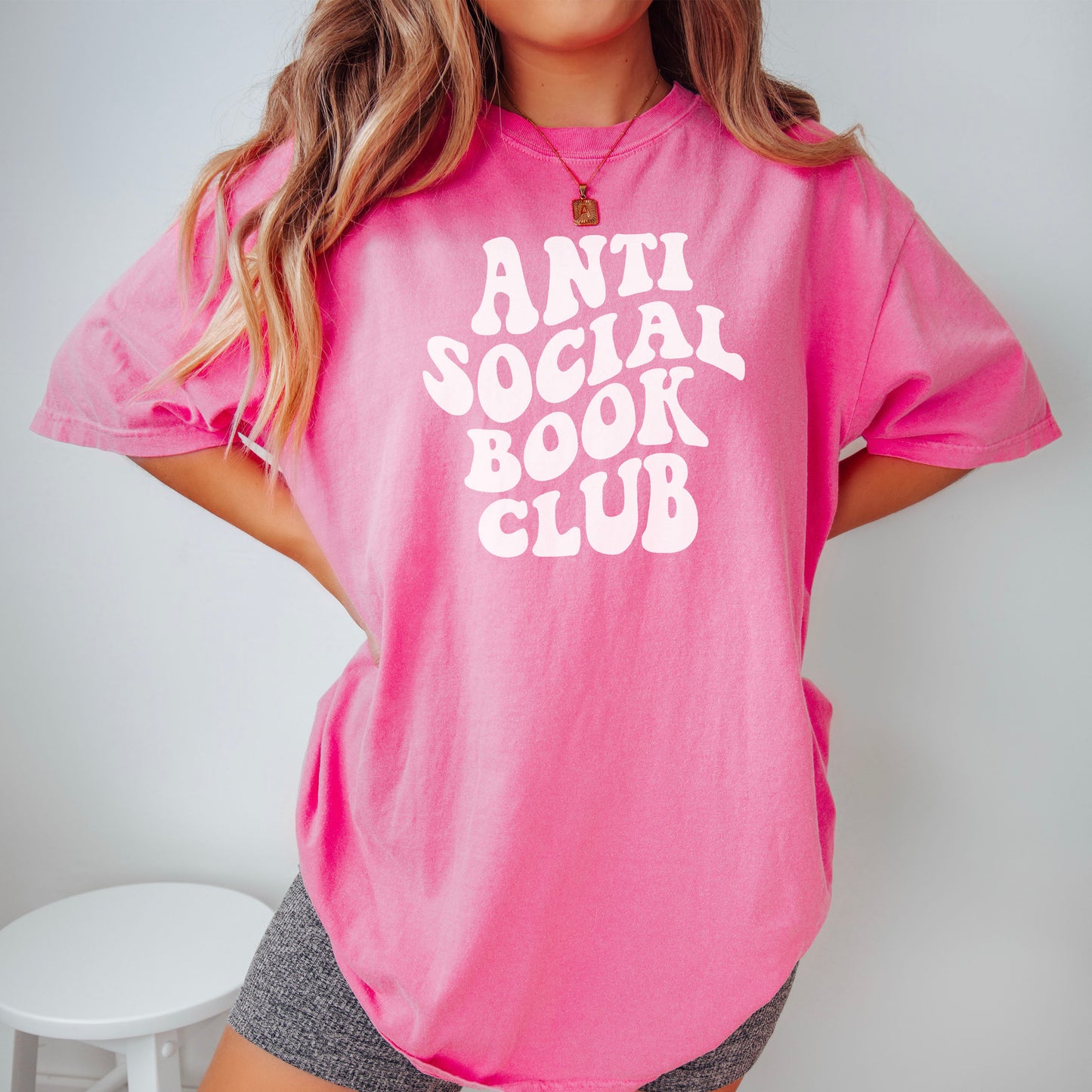 Anti-Social Book Club Comfort Colors Premium Shirt for Book Lovers