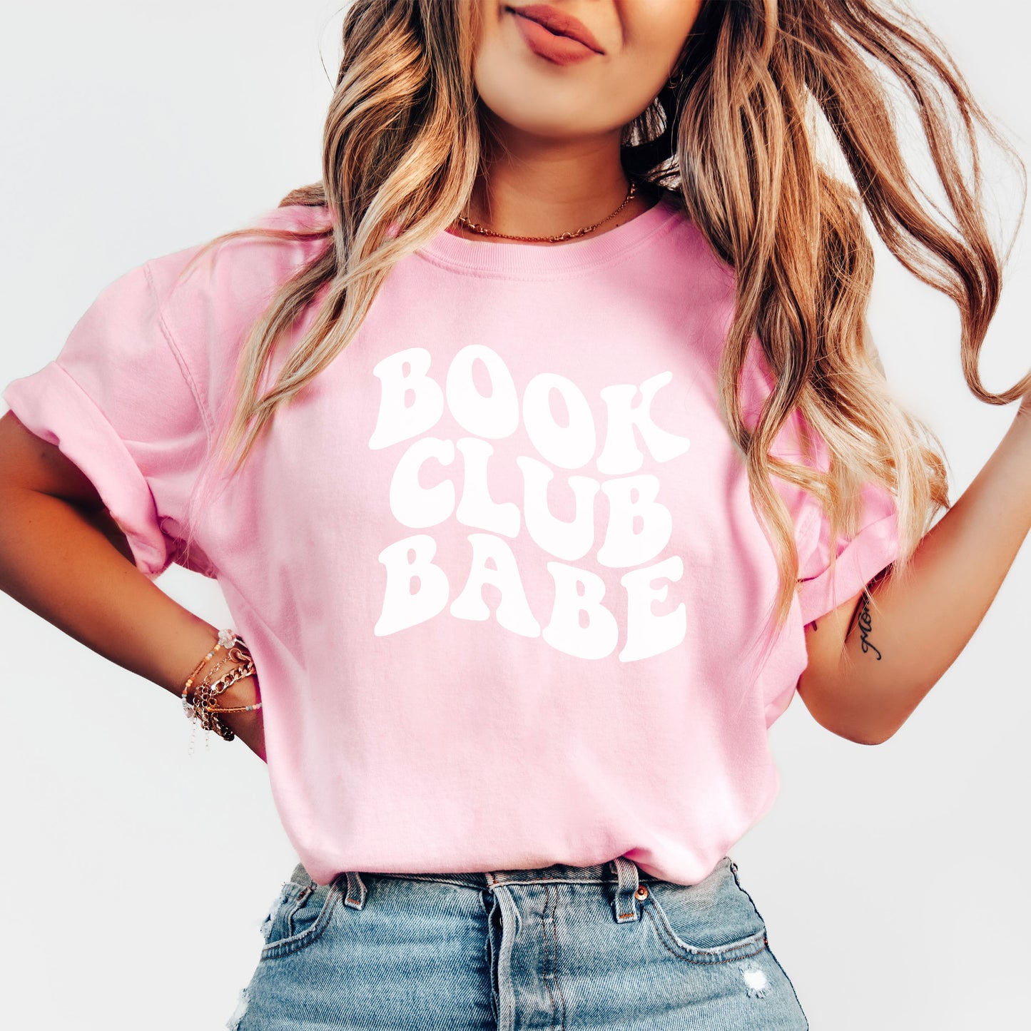 Book Club Babe Comfort Colors Heavyweight Shirt | Literary Fashion Staple