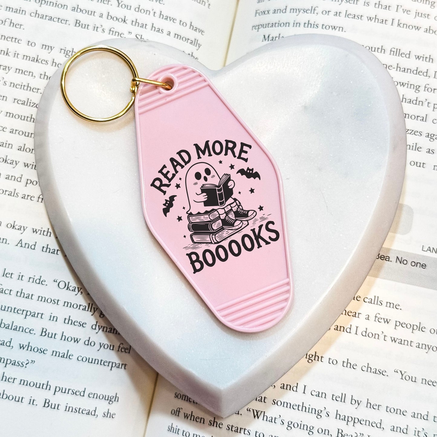 Read More Boooooks Motel Keychain