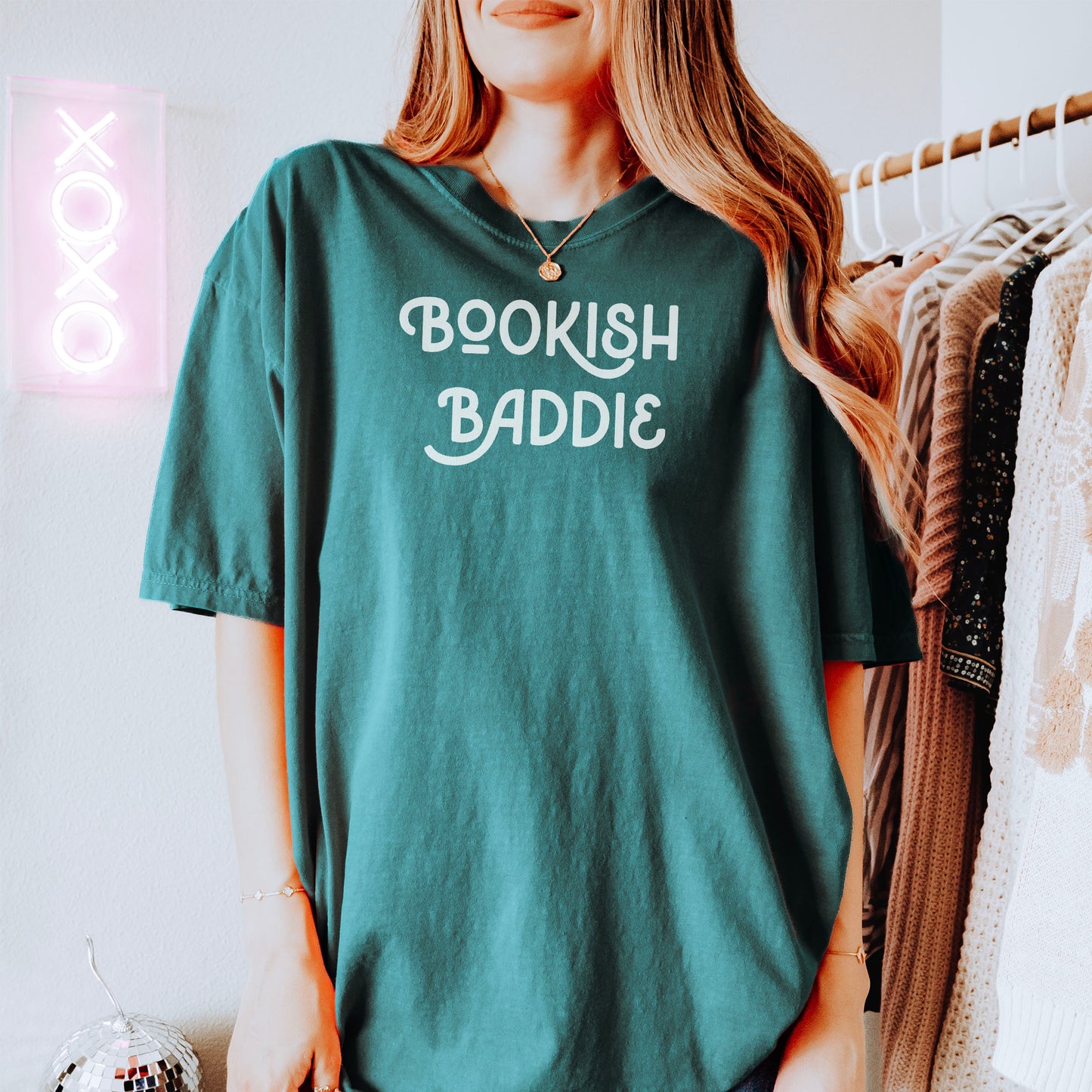 Bookish Baddie Comfort Colors Heavyweight Shirt