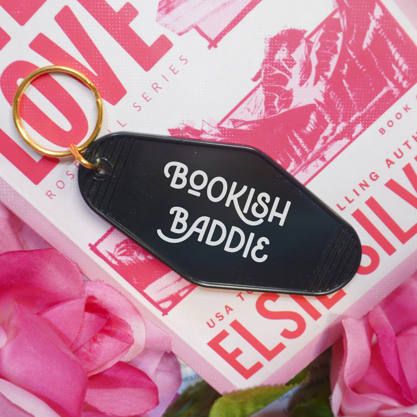 Bookish Baddie Motel Keychain