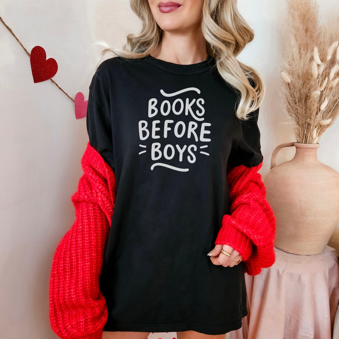 Books Before Boys Premium Shirt - Natalia’s Design Studio