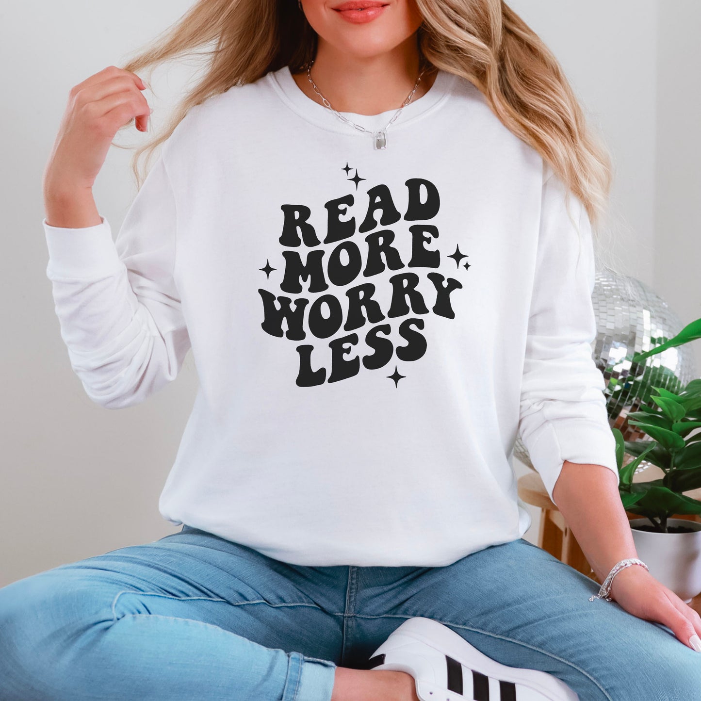 Read More Worry Less Comfort Colors Heavyweight Long Sleeve Shirt