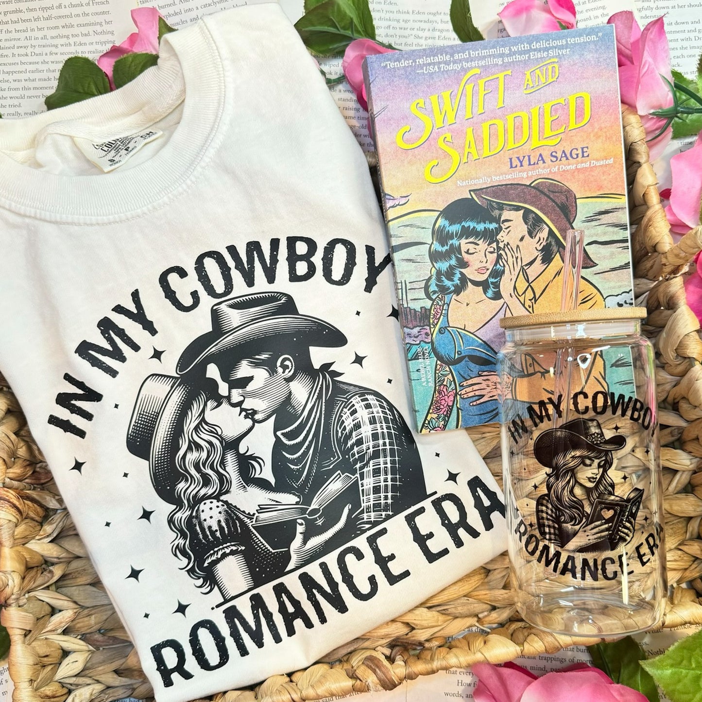 In My Cowboy Romance Era (Couple) Comfort Colors Shirt