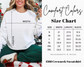 Book Girl Christmas Comfort Colors Sweatshirt - Cozy Christmas Gift for Book Lovers