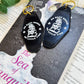 So Many Books Motel Keychain Bookish Vintage UVF Decal Keychain For Readers