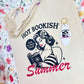 Hot Bookish Summer Canvas Tote Bag