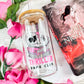 Thriller Book Club | Clear Glass Cup for Book Lovers