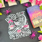 Dead Set On Reading Canvas Tote Bag