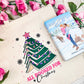 All Booked for Christmas Canvas Tote Bag – Perfect Holiday Gift for Book Lovers