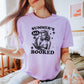 Summer’s All Booked Shirt | Retro Bookish Cropped Comfort Colors Tee