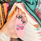 Merry Bookmas Holiday Book Truck Motel Keychain