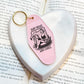 Hot Bookish Summer Motel Keychain