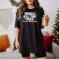 Jingle All The Way To The Bookstore Heavyweight Comfort Colors Shirt