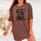 Summer’s All Booked Shirt - Retro Bookish Comfort Colors Tee