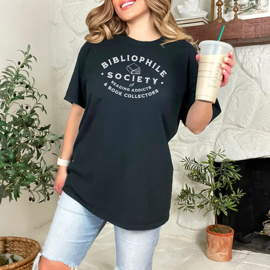 Bibliophile Society Premium Shirt - Natalia’s Design Studio