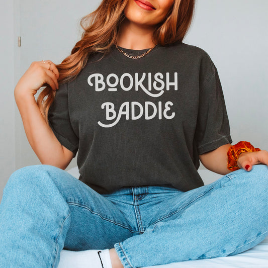 Bookish Baddie Premium Shirt - Natalia’s Design Studio