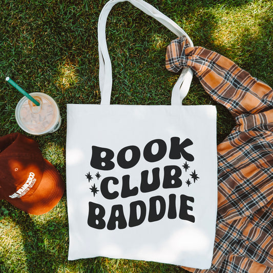 Book Club Baddie Tote Bag - Natalia’s Design Studio