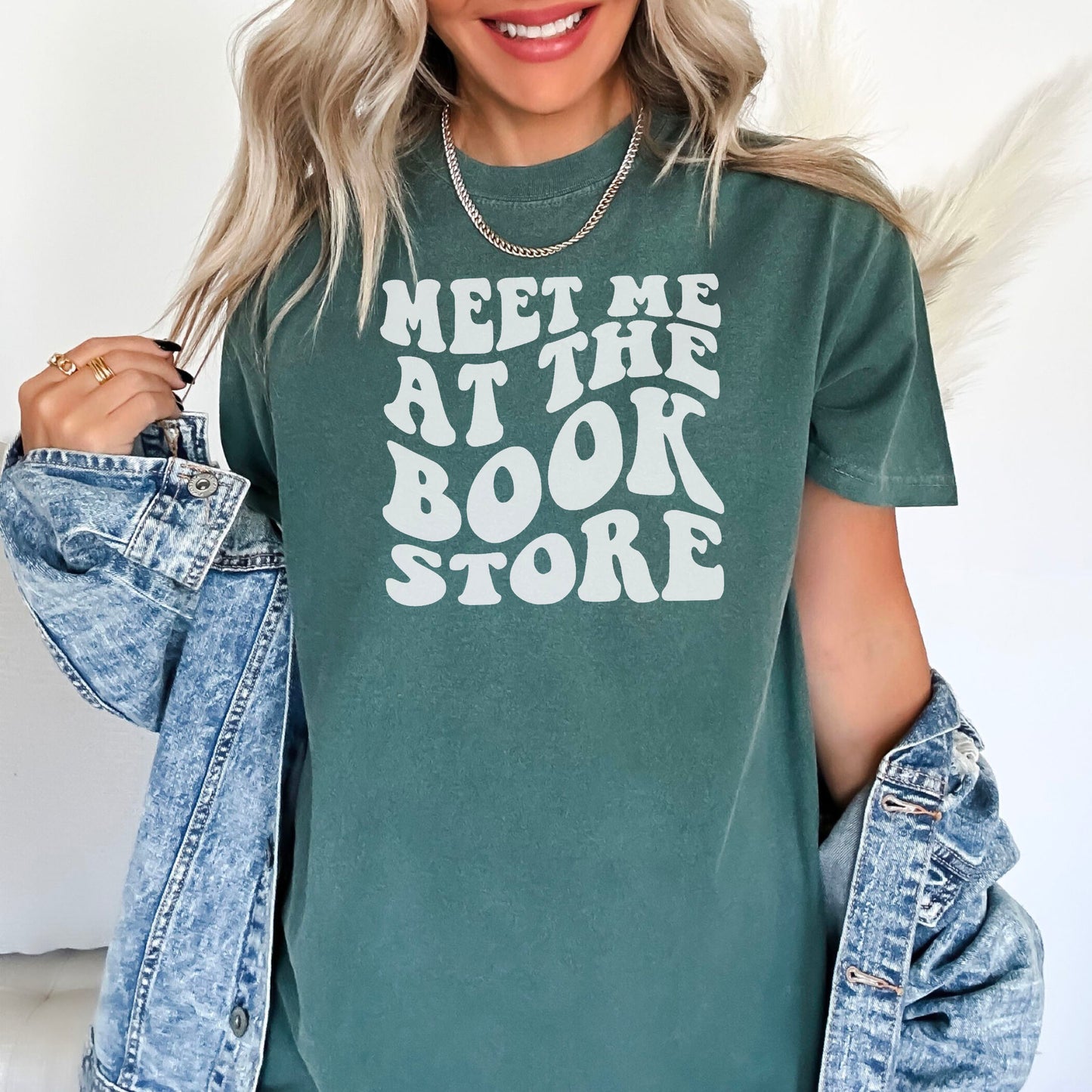 Meet Me At the Bookstore Premium Shirt