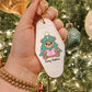 Beary Bookmas Motel Keychain