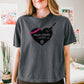 True Crime Junkie Shirt for Book Lovers | Comfort Colors Boxy Cropped Tee