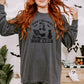 Spooky Readers Book Club Comfort Colors Long Sleeve Shirt | Fall Bookish Heavyweight Tee
