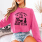 Spooky Readers Book Club Comfort Colors Long Sleeve Shirt | Fall Bookish Heavyweight Tee