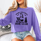Spooky Readers Book Club Comfort Colors Long Sleeve Shirt | Fall Bookish Heavyweight Tee