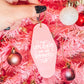 My Holidays Are All Booked Up Keychain – Festive Bookish Motel Keychain for Readers