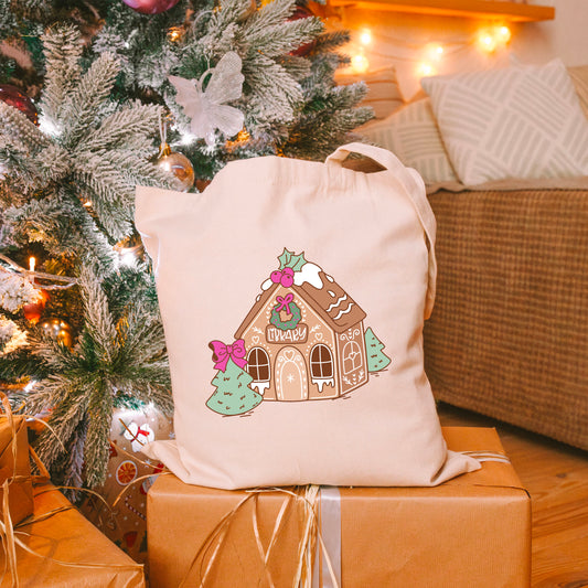 Bookmas Library Canvas Tote Bag
