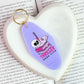 Thriller Book Club Motel Keychain for Mystery and Crime Book Lovers
