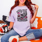 Dead Set On Reading - Comfort Colors Heavyweight Shirt | Halloween Bookworm Tee