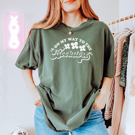 On My Way to the Bookstore Comfort Colors Sweatshirt | Perfect for Bookstore Days