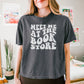 Meet Me at the Bookstore Premium Heavyweight Comfort Colors Boxy Cropped Shirt | A Stylish Must-Have for Book Lovers