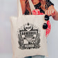 Romance Readers Motel | Canvas Book Bag for Book Lovers