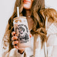 A Well Read Woman Is a Dangerous Creature Clear Glass Cup